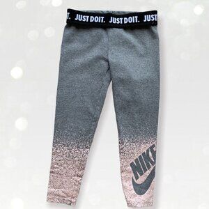 Nike Fold over Waist Graphic Leggings